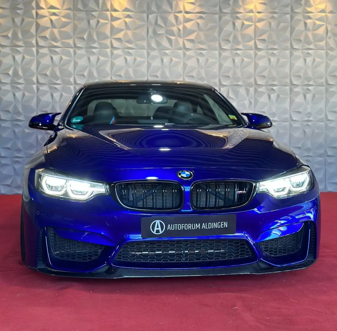 BMW M4 CS, Carbon , Wheel force CF3.3, KW V3 DDC Blau - 2
