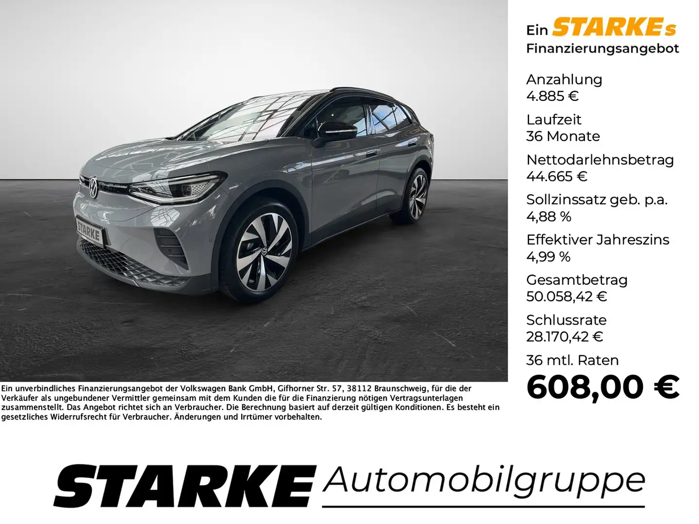 Volkswagen ID.4 Pro Goal Gris - 1