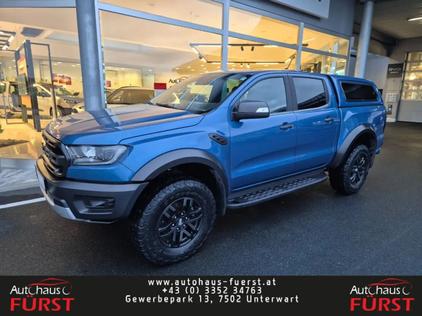 Ford Ranger Raptor Raptor DK 4x4 2,0 Aut. *AHV*STANDHEIZUNG* Albastru - 1