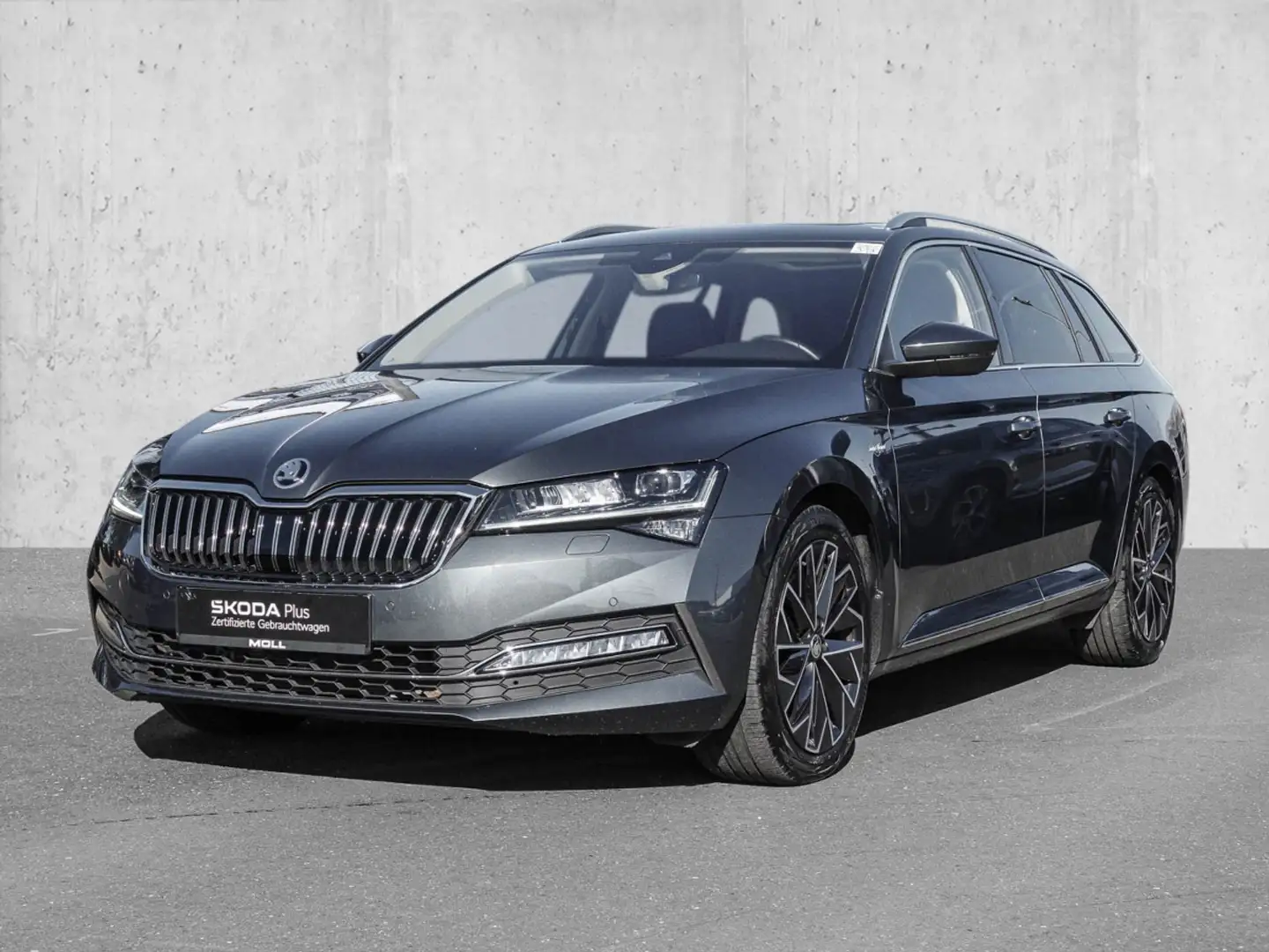Skoda Superb Combi 2.0 TDI DSG Laurin & Klement NAVI Grau - 2