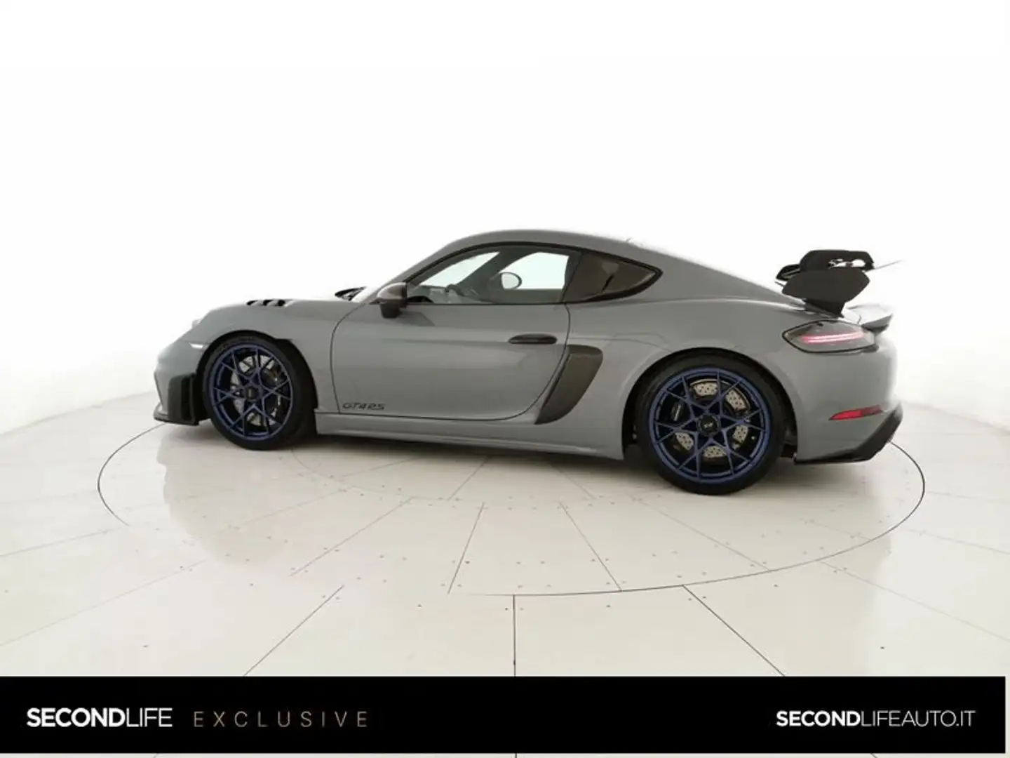 Porsche 718 Cayman 4.0 GT4 RS pdk Weissach Package Grigio - 2