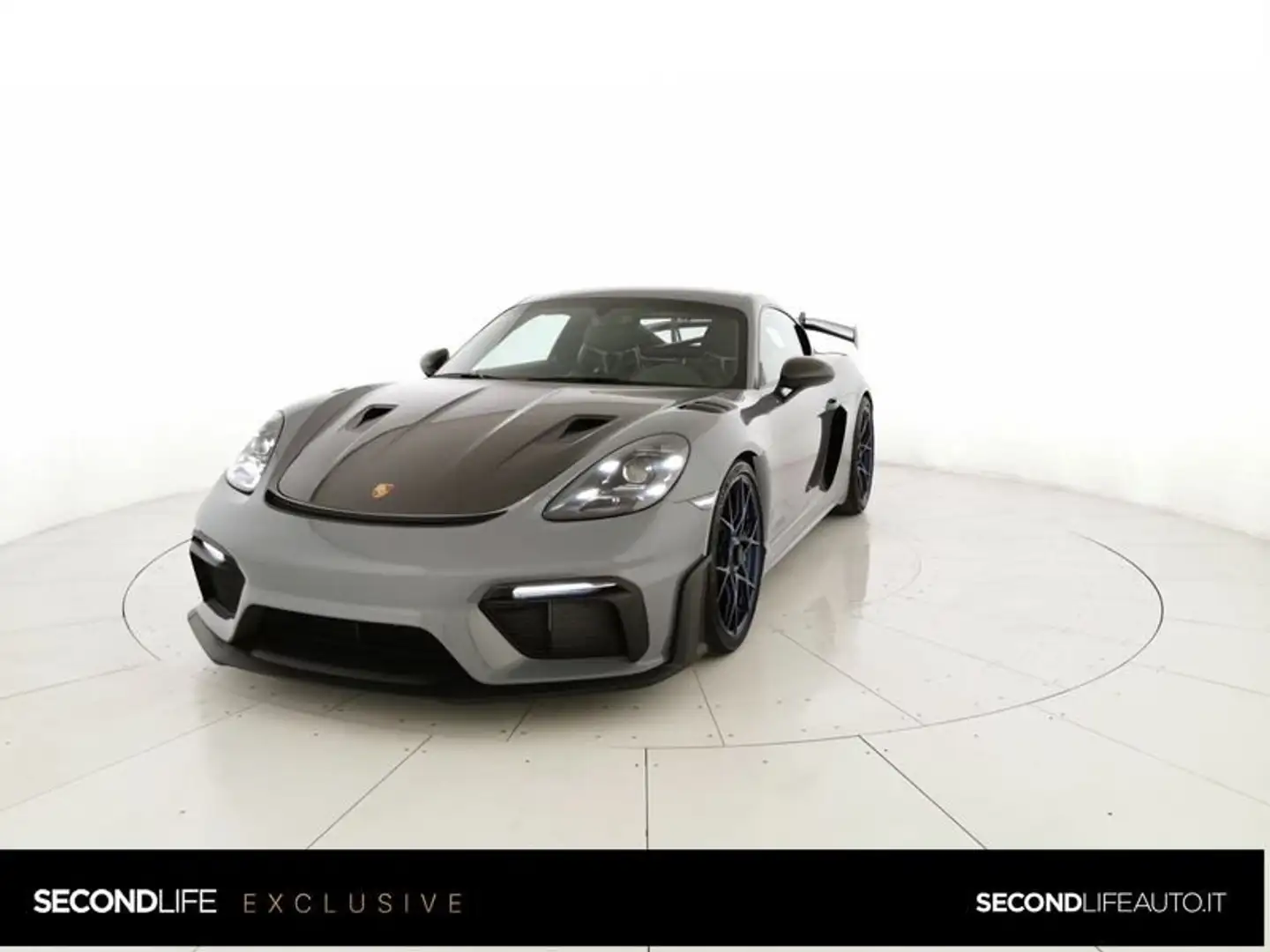 Porsche 718 Cayman 4.0 GT4 RS pdk Weissach Package Grigio - 1