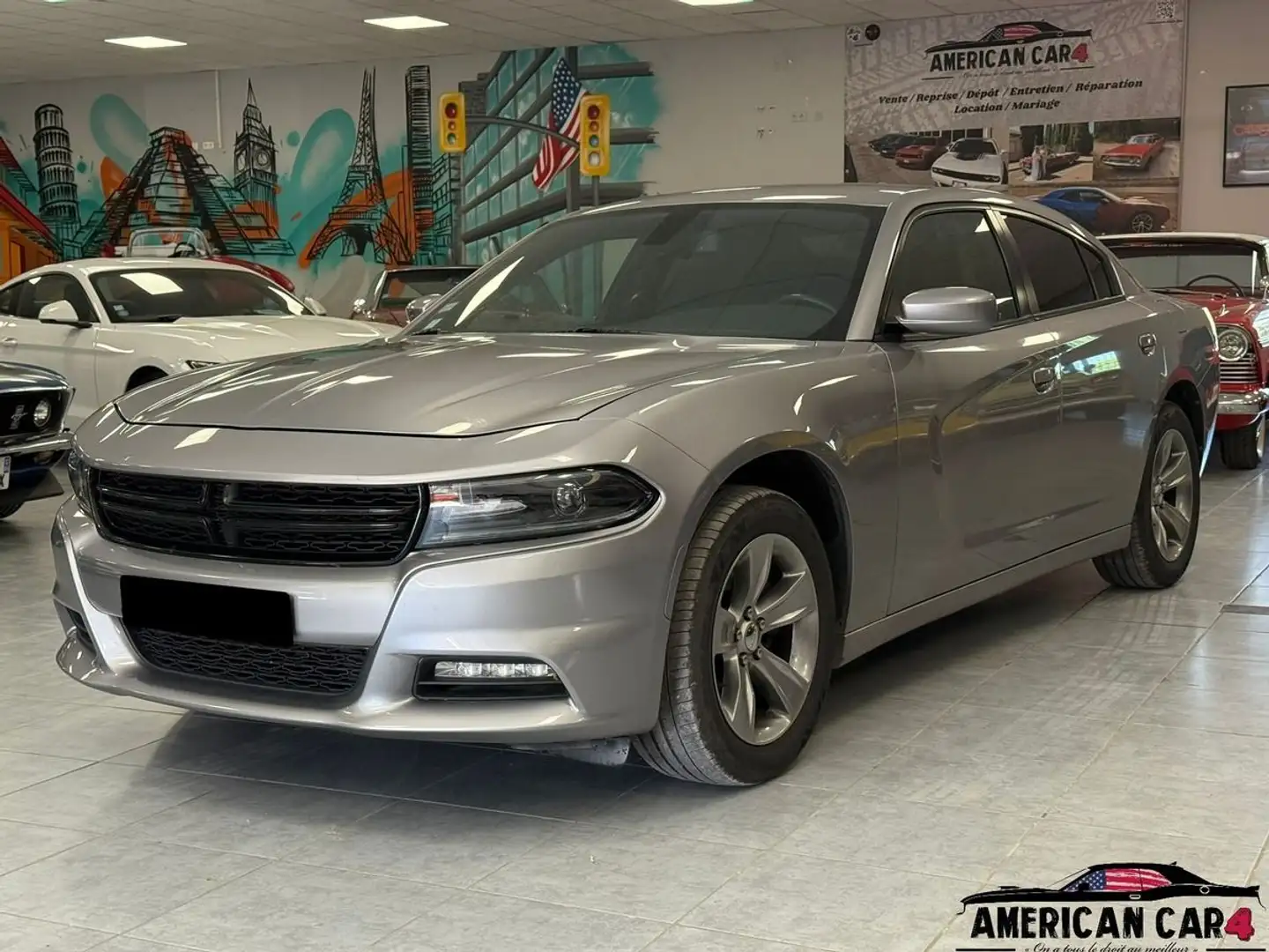 Dodge Charger 3.6 V6 - Moteur 55 000km Gris - 1