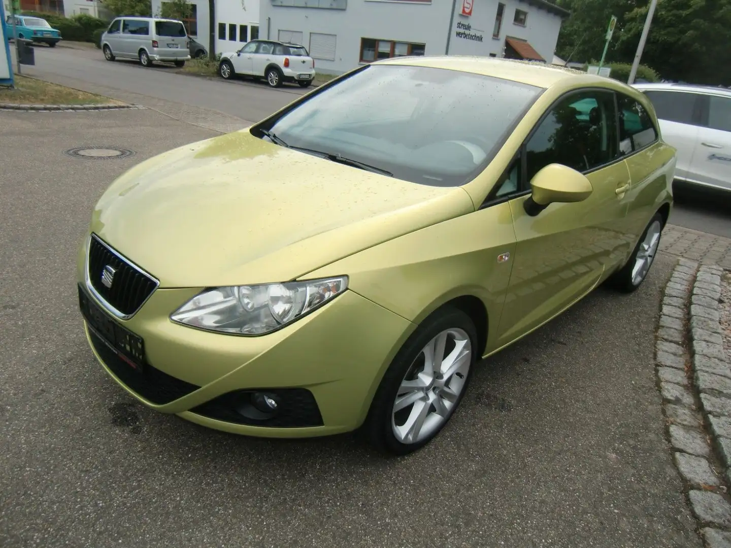 SEAT Ibiza SC Sport/Klimaautom./neu Inspekt+ZR+Reifen Gelb - 2