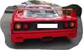 Ferrari F40 CAT 8V 479 CV ROSSO INTERNI ROSSI Rojo - thumbnail 1