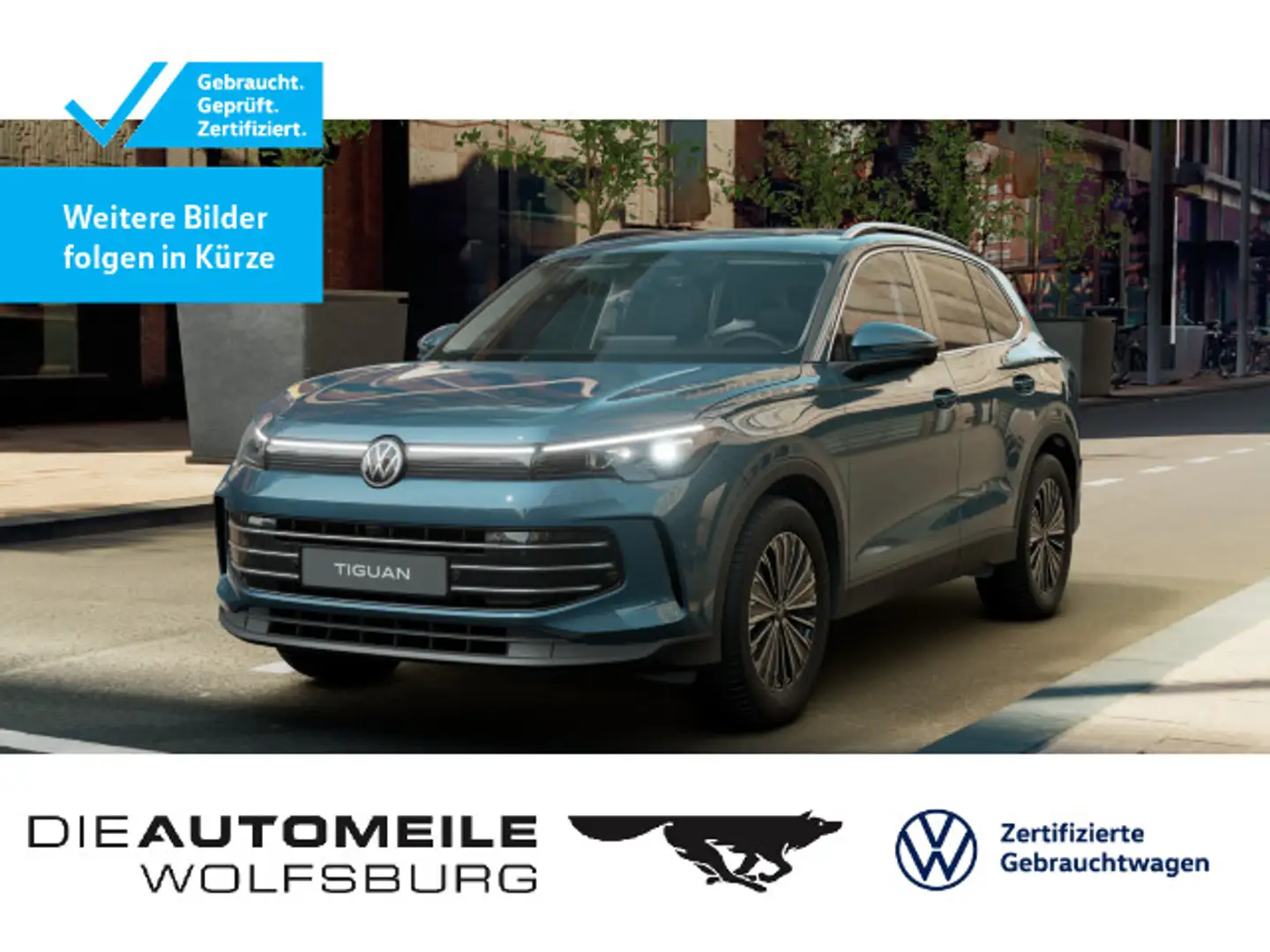 Volkswagen Tiguan 1.5 l eTSI DSG Elegance neues Modell Stan Blau - 1