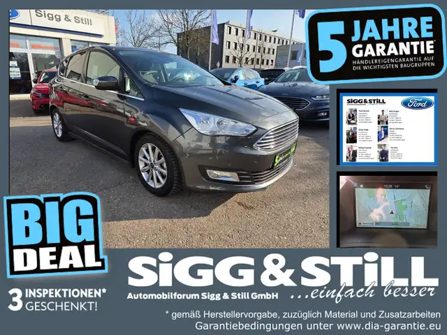 Ford C-Max 1.0 Titanium NAVI*KLIMAAUT*TWA*SPUR*SHZ*PDC