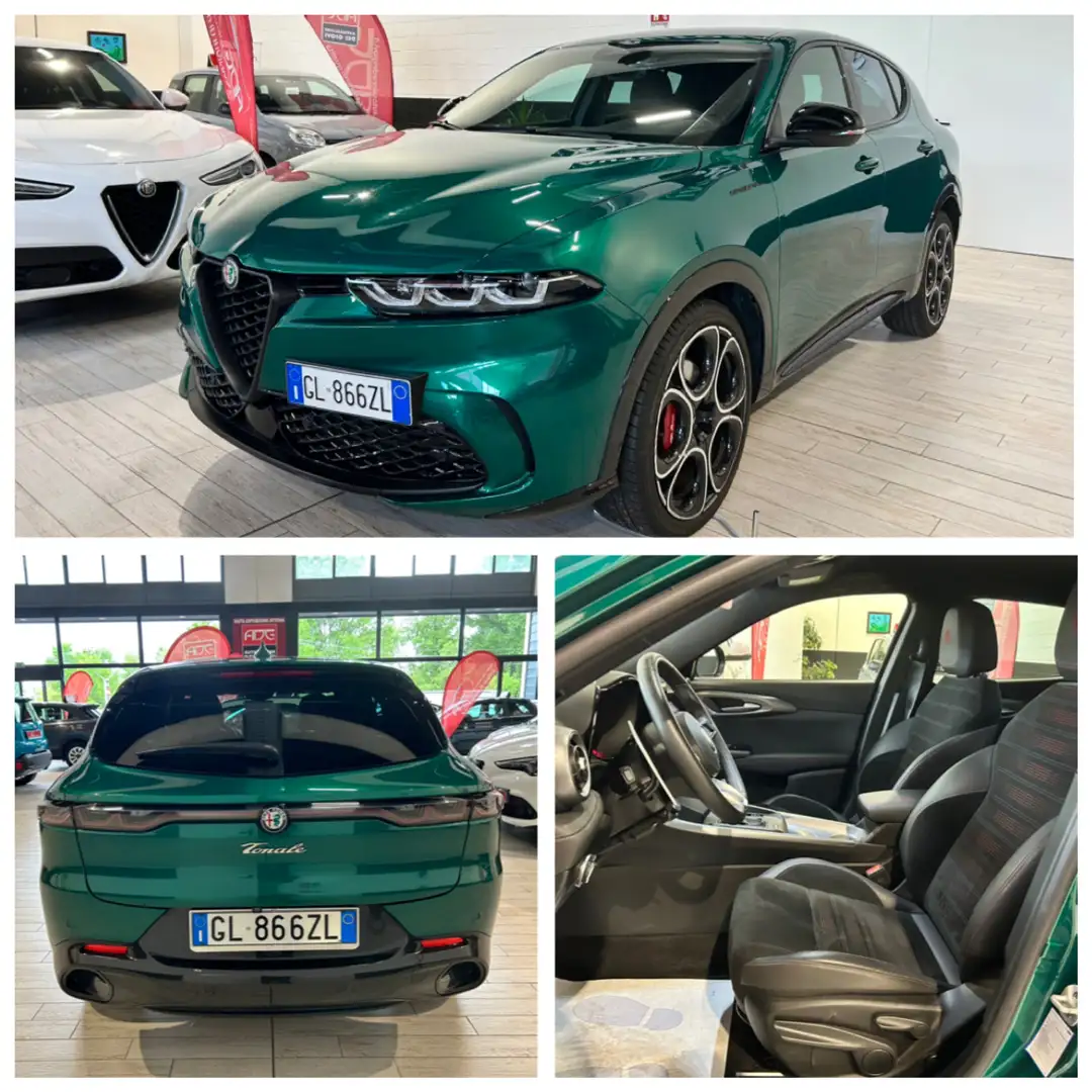 Alfa Romeo Tonale 1.5hybrid "EDIZIONE SPECIALE" 160cv tct7 AZIENDALE Зелений - 1