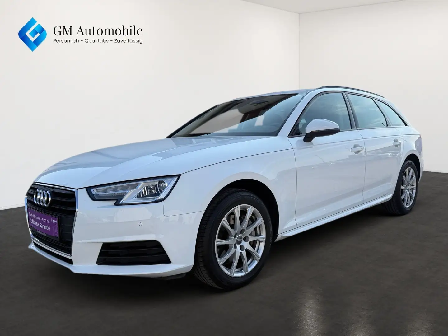 Audi A4 Avant 2,0 TDI Blanc - 1