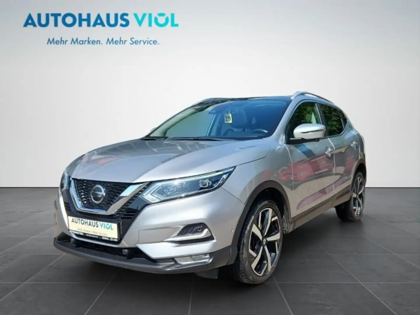 Nissan Qashqai 1.3 DIG-T Tekna 4x2 Navi LED Alu-Felgen Argent - 1