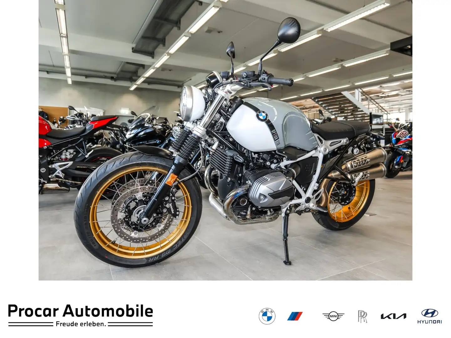 BMW R nineT Scrambler LED Adap. Kurvenlicht ABS Blanco - 1