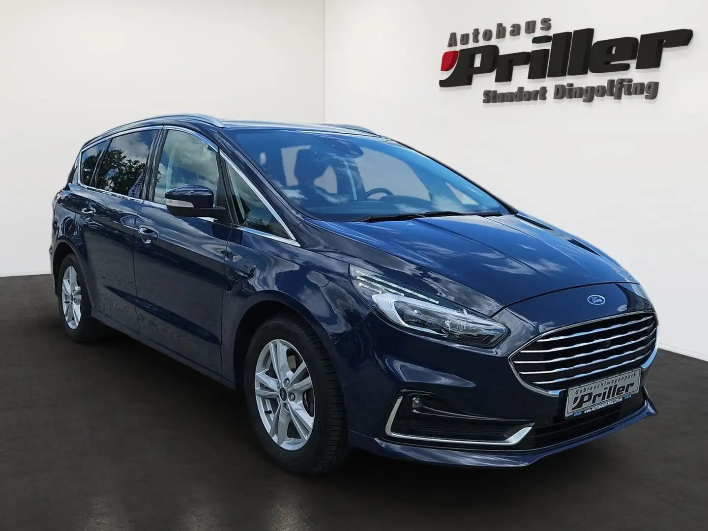 Ford S-Max S-MAX 2.0 TDCi Automatik Titanium/NAVI/AHK/LED Blau - 2