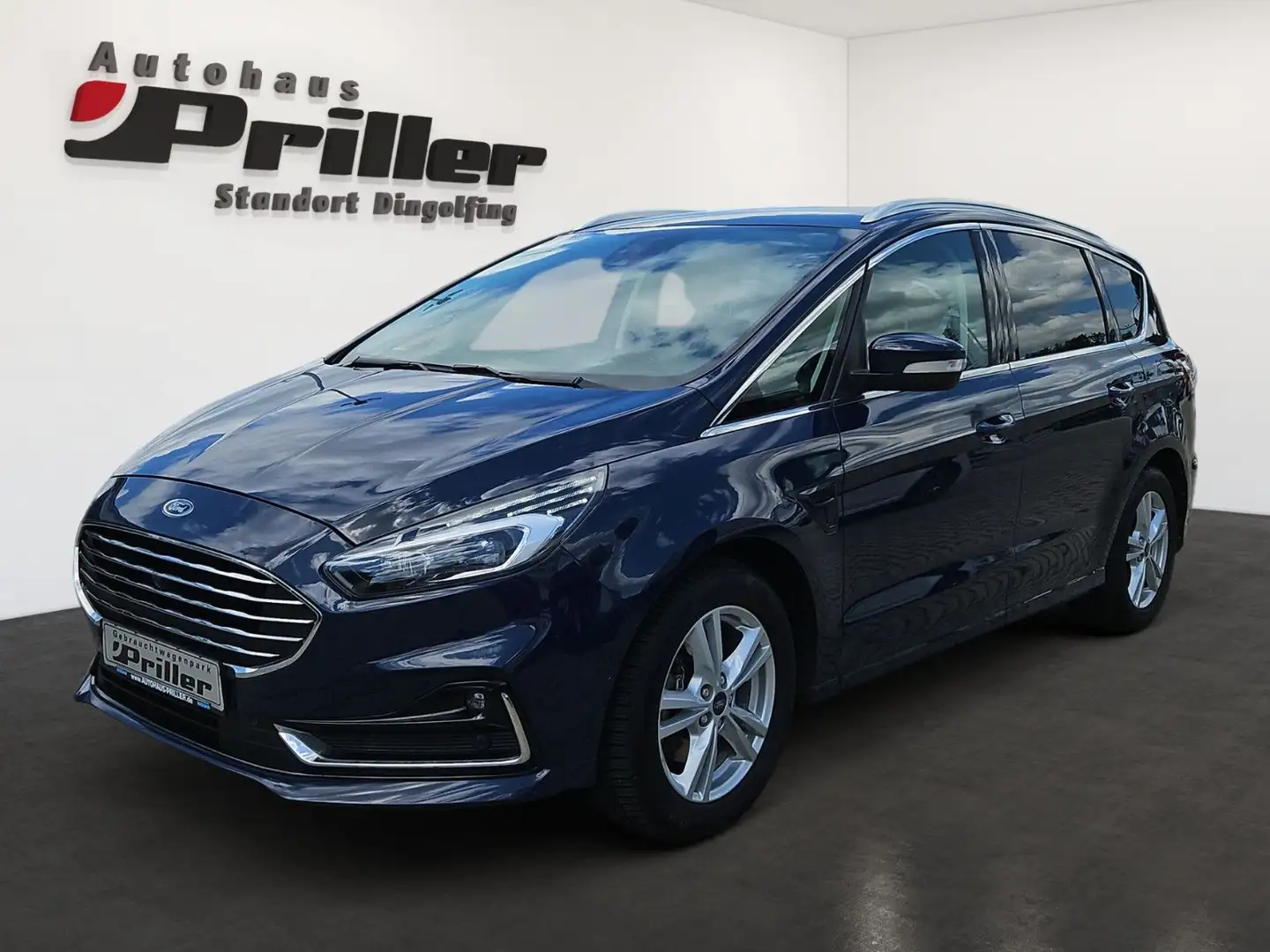 Ford S-Max S-MAX 2.0 TDCi Automatik Titanium/NAVI/AHK/LED Blau - 1