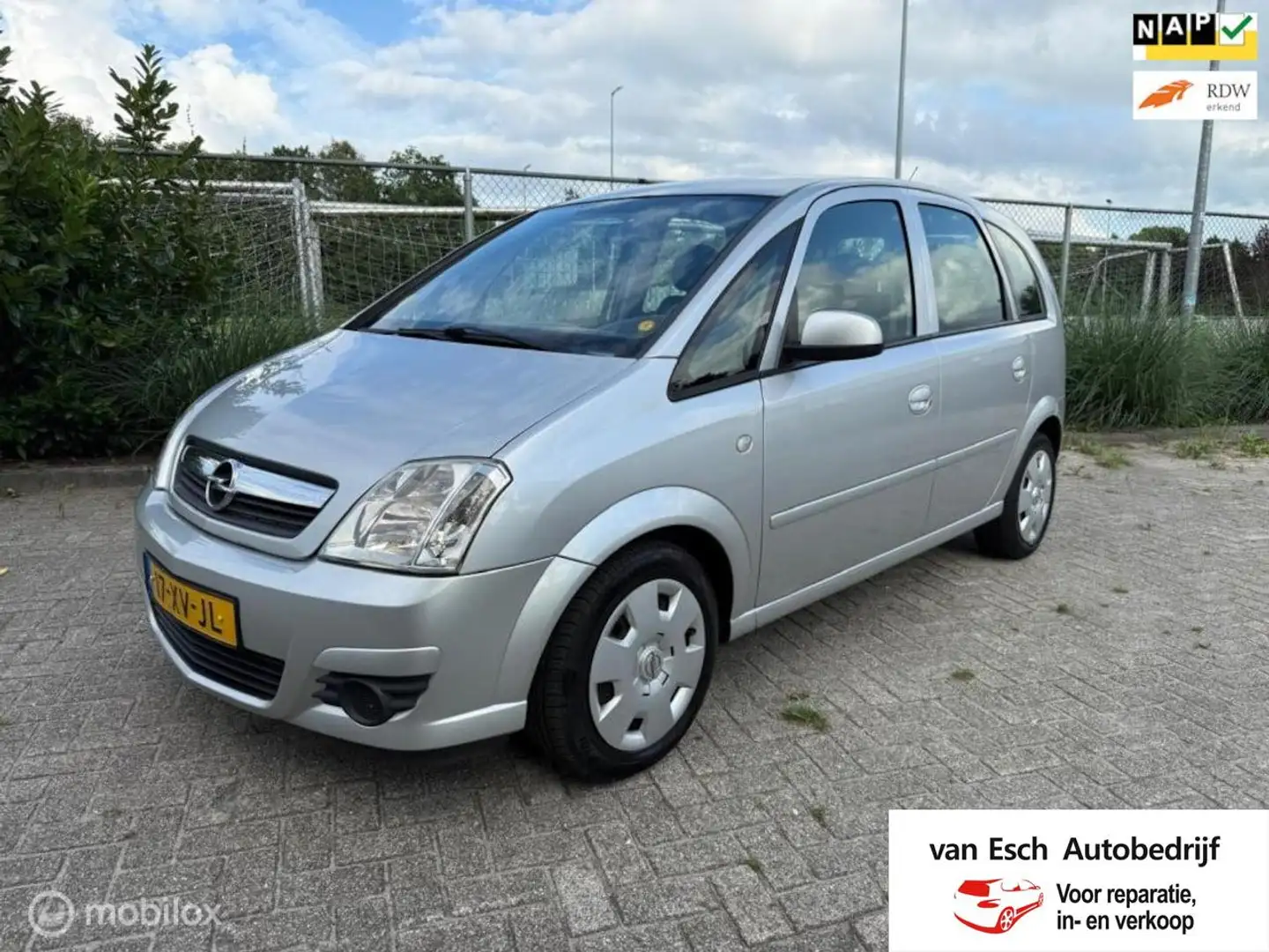 Opel Meriva 1.6-16V Business I airco I nette auto I goed onder Gris - 1