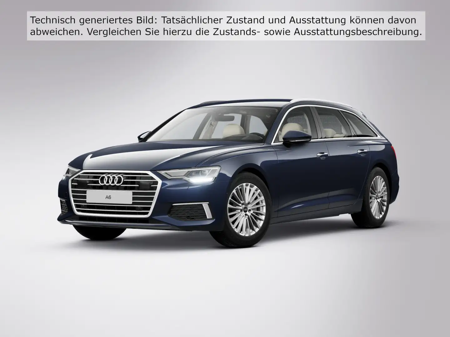 Audi A6 Design 40 TDI 150(204) kW(PS) S tronic Blau - 1