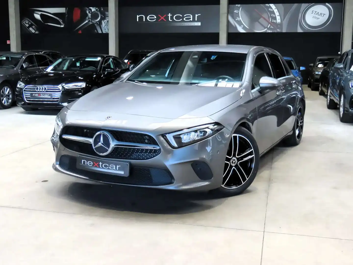Mercedes-Benz A 180 d 7GTRONIC *FULL LED-NAVI-WIDESCREEN-PARKTRONIC* Gris - 1