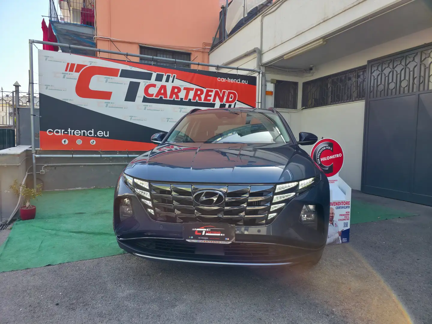 Hyundai TUCSON Tucson 1.6 HEV aut.Exellence 230CV Bleu - 2