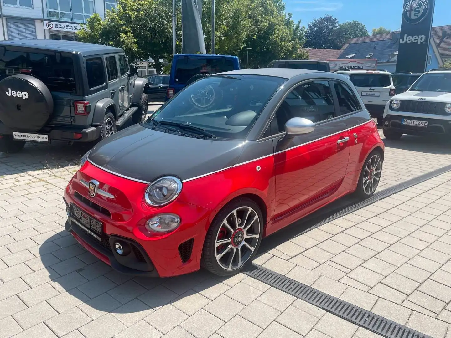 Abarth 595C Turismo 1.4 T-Jet 121 KW Grijs - 1