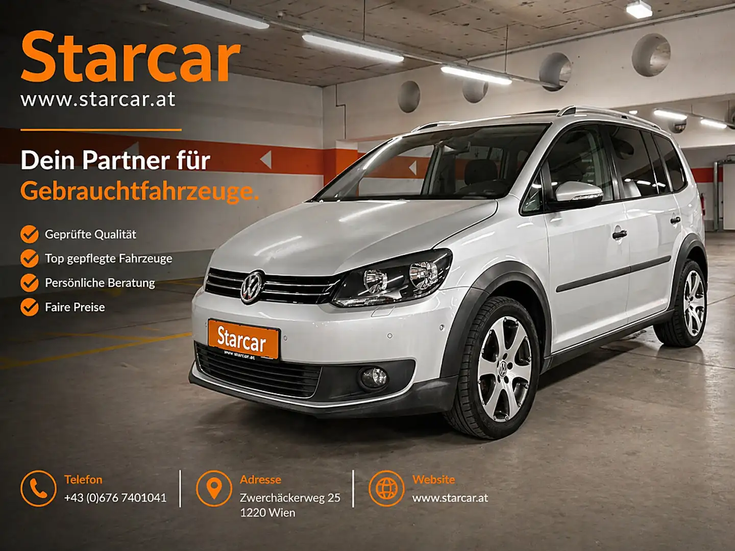 Volkswagen Touran Country 2,0 TDI DPF DSG *AUTOMATIK*NAVI*RÜCKFA... Grau - 1
