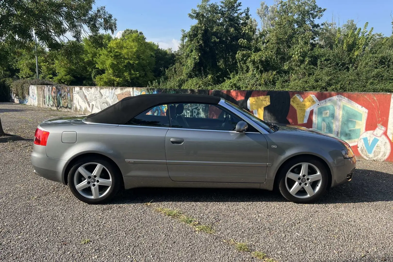 Audi A4 Cabrio 1.8t 163cv CRS Grigio - 2