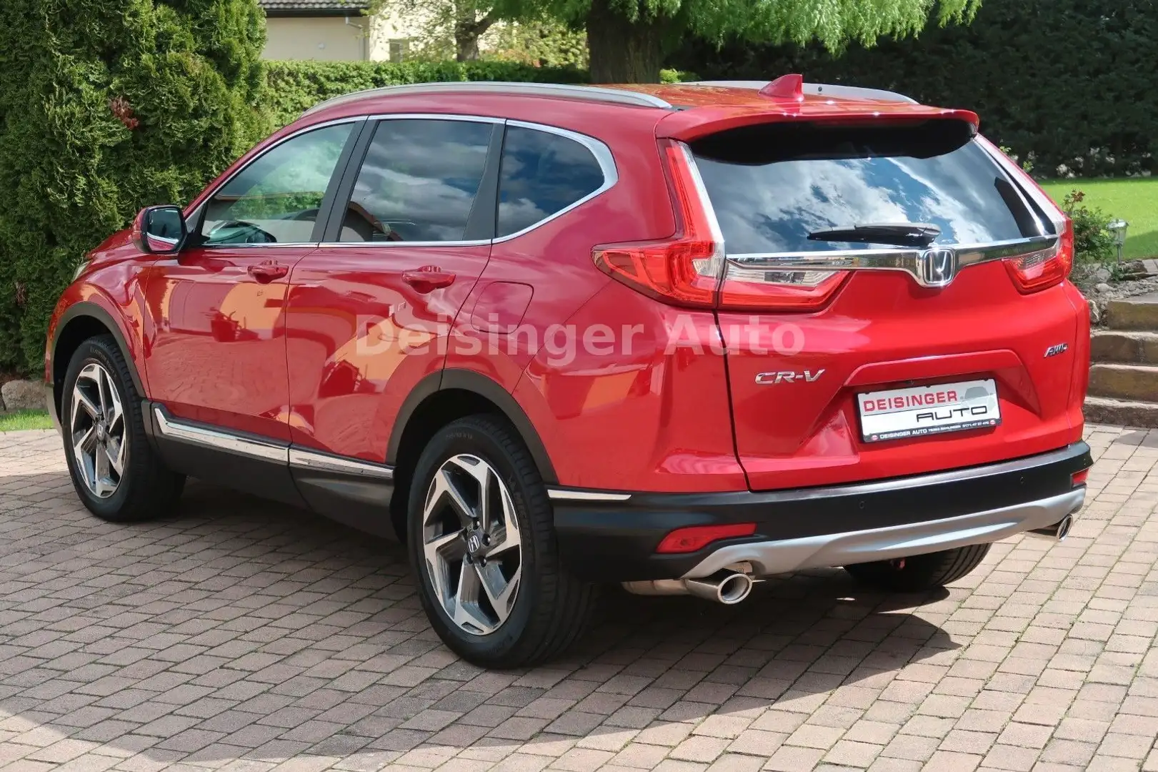 Honda CR-V 1.5 T 4WD Executive*HDUP*E.DACH*SENSING Rojo - 2
