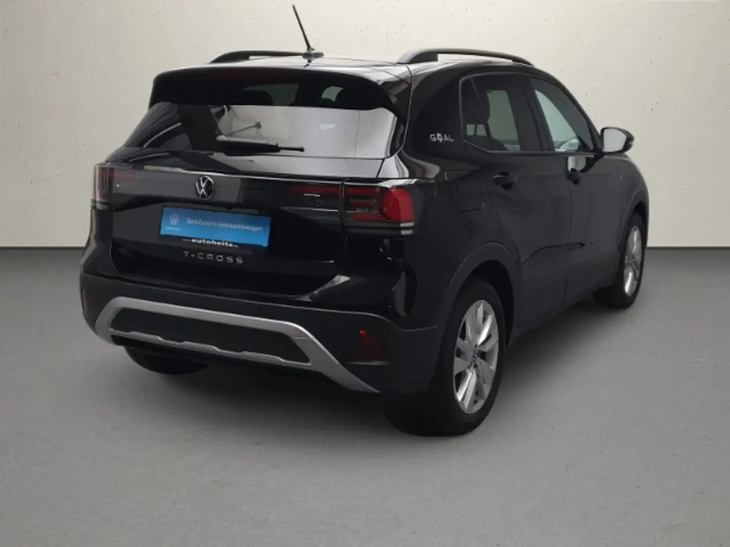 Volkswagen T-Cross 1.0 TSI DSG Goal Navi LED AppConnect ACC Schwarz - 2