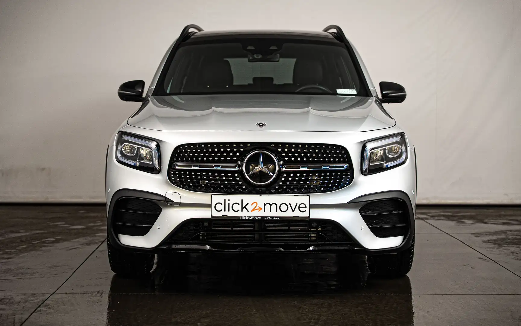 Mercedes-Benz GLB 200 GLB 200 d 4-Matic AMG Line *Toit ouvrant* Gris - 2
