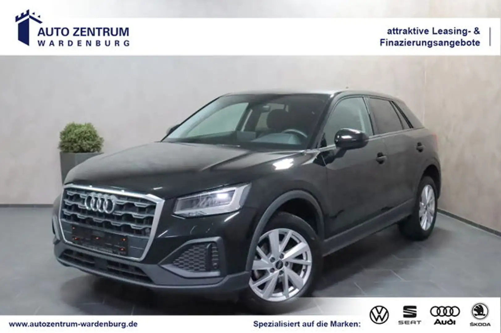 Audi Q2 35 TFSI S tronic KAMERA LED NAVI SHZ PDC Negro - 1