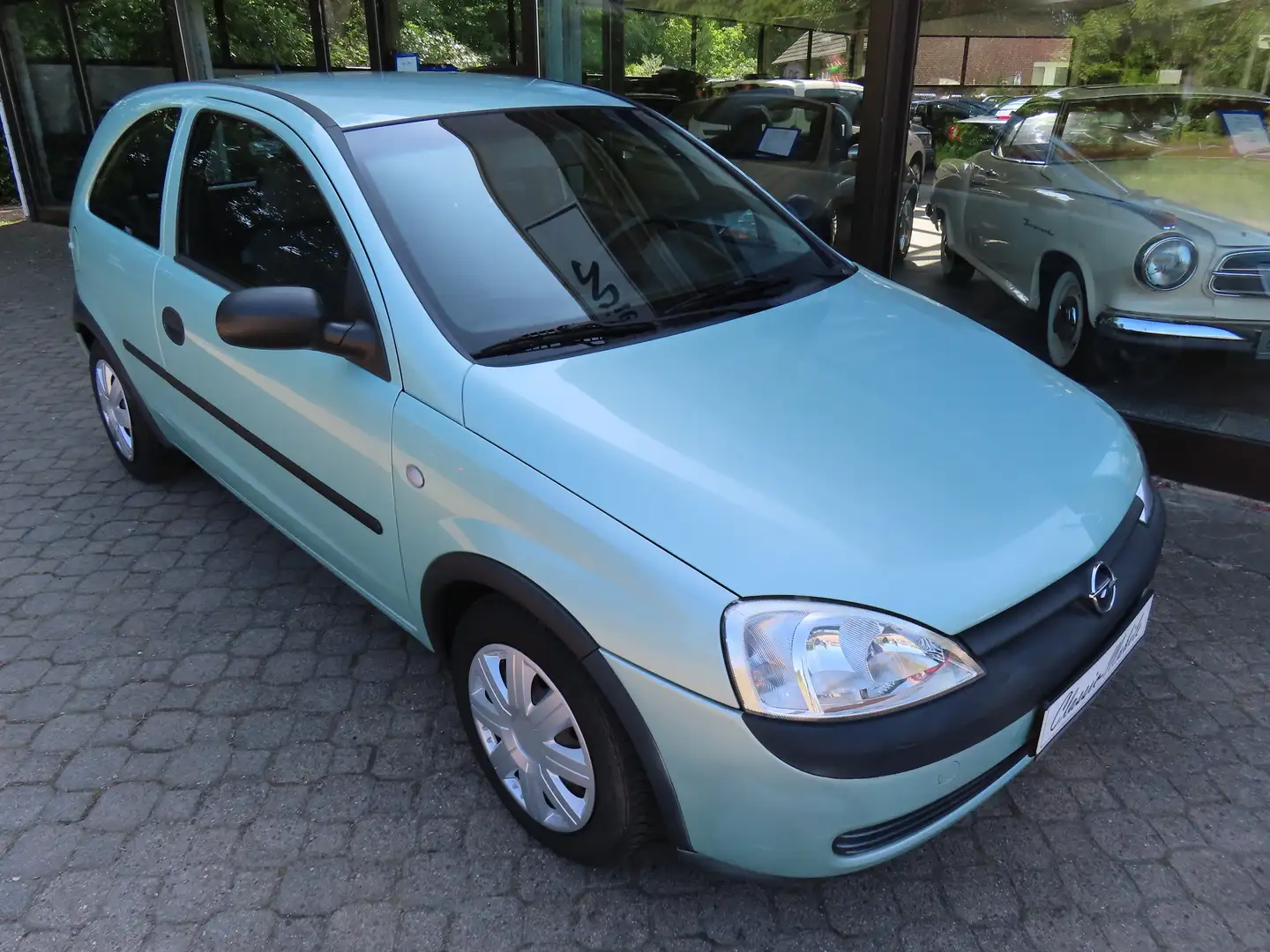 Opel Corsa C 1.0 12V *nur 86 TKM*HU neu*3.Hand*Euro 4*CD* Grün - 1