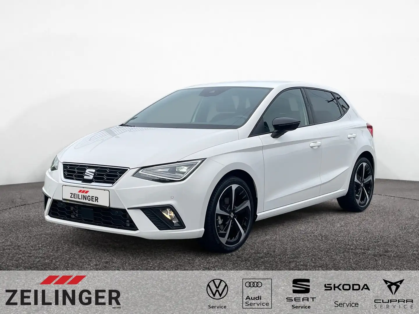 SEAT Ibiza FR TSI DSG|5-J-GAR|NAVI|ACC|KAMERA|SHZ|18" Blanco - 1