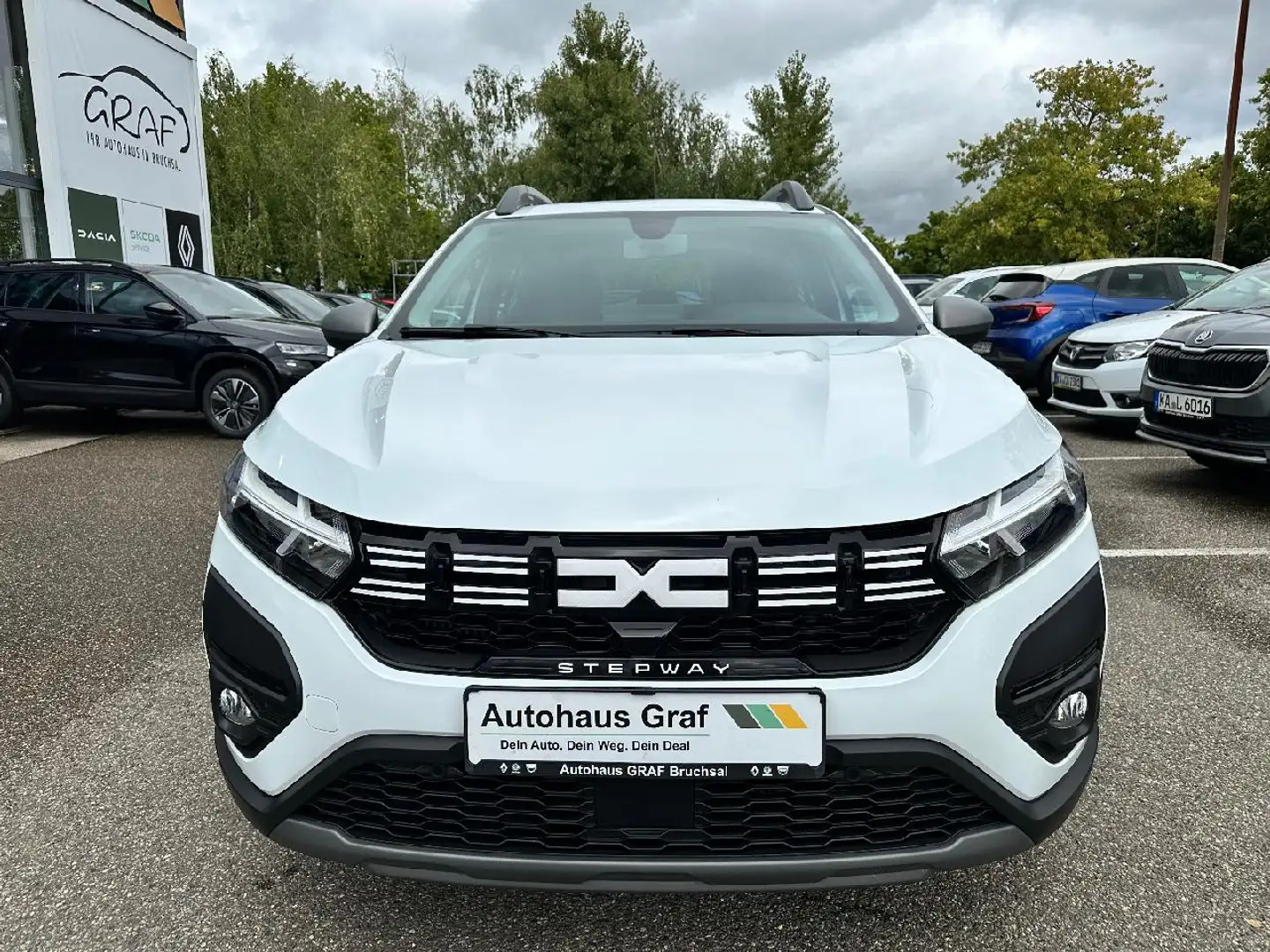 Dacia Sandero Sandero III Stepway Automatik  Klima*Navi Weiß - 2