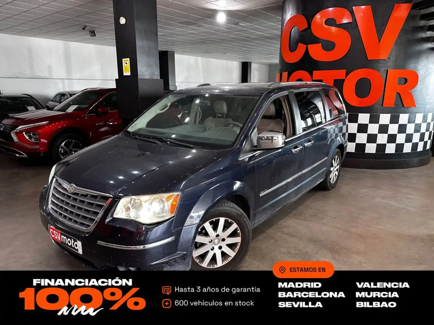 Chrysler Voyager SE 2.8 CRD Auto Blau - 1