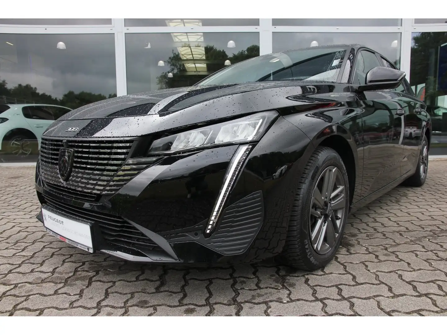 Peugeot 308 SW Allure PT 130 Navi GJR ACC SHZ 360 Noir - 2