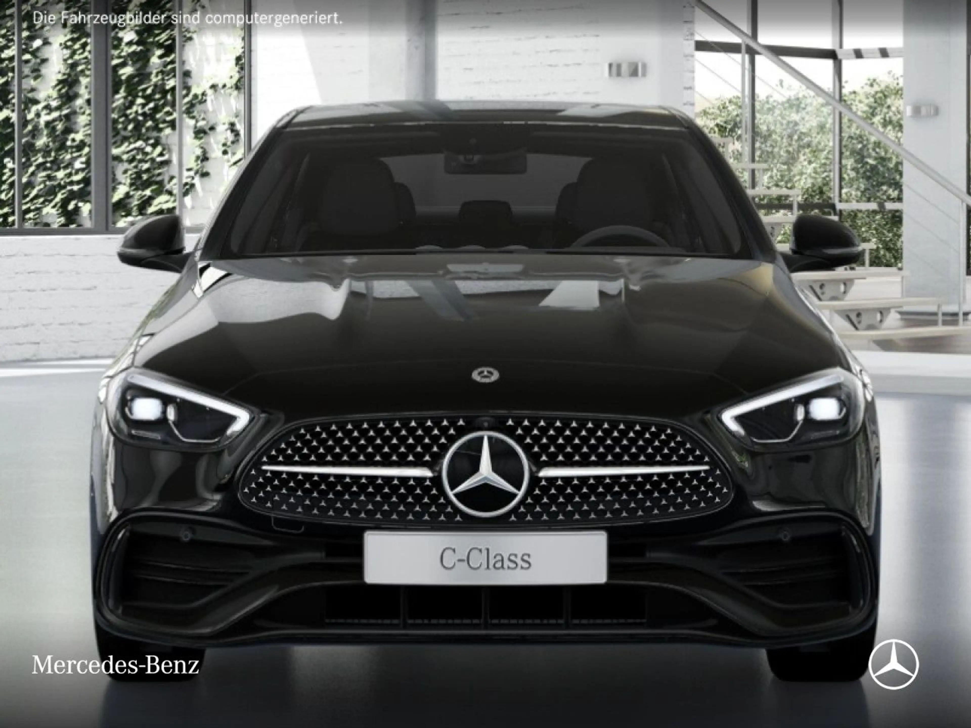 Mercedes-Benz C 200 AMG+NIGHT+360+LED+19"+TOTW+KEYLESS+9G — photo 6