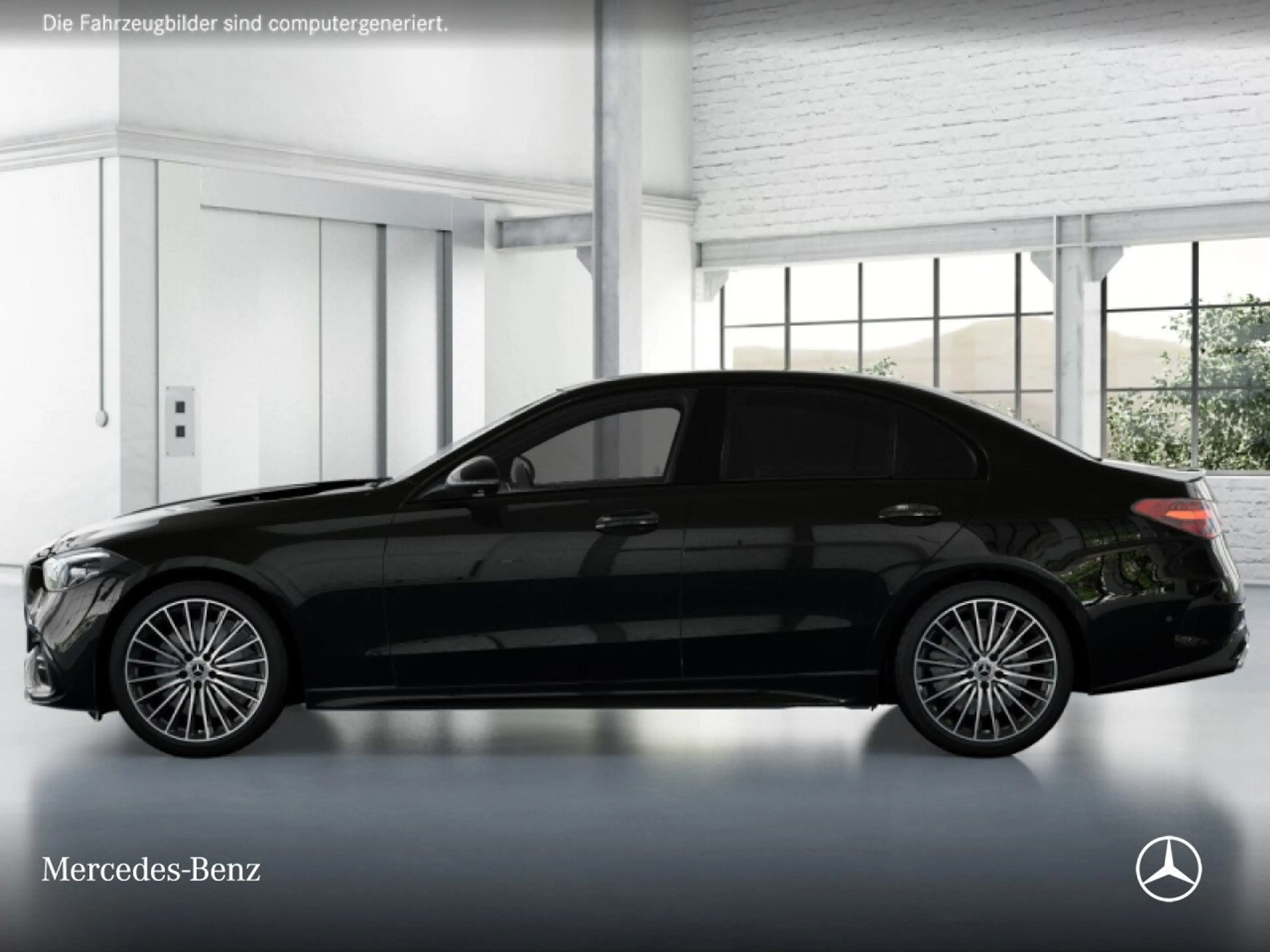 Mercedes-Benz C 200 AMG+NIGHT+360+LED+19"+TOTW+KEYLESS+9G — photo 5