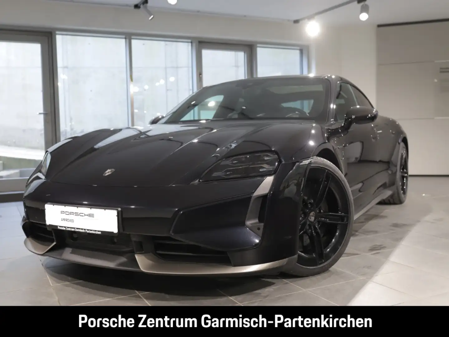 Porsche Taycan Turbo S Verkehrszeichenerk. 360 Kamera Noir - 1