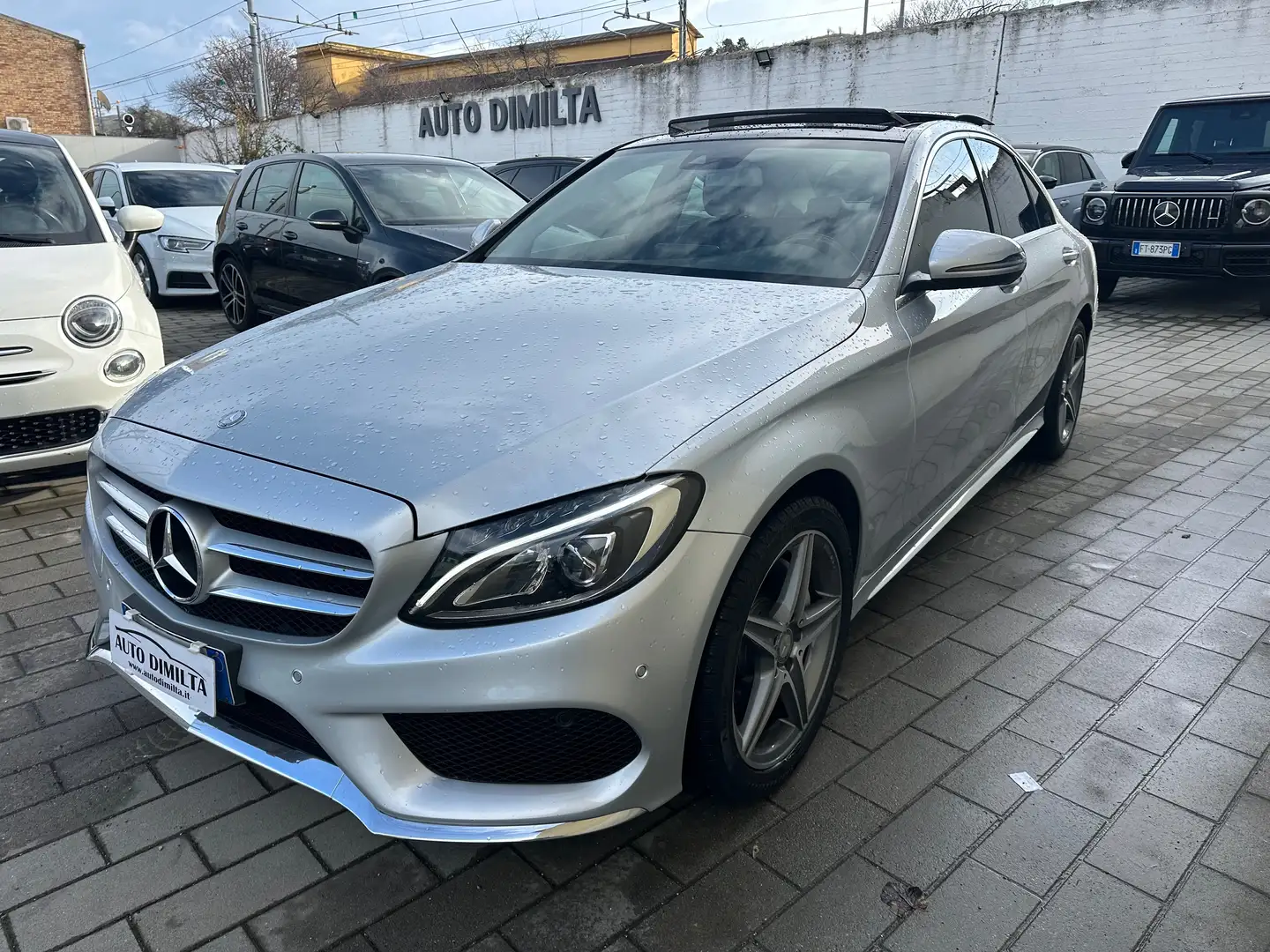 Mercedes-Benz C 220 PREMIUM -TETTO APRIBILE Argent - 2