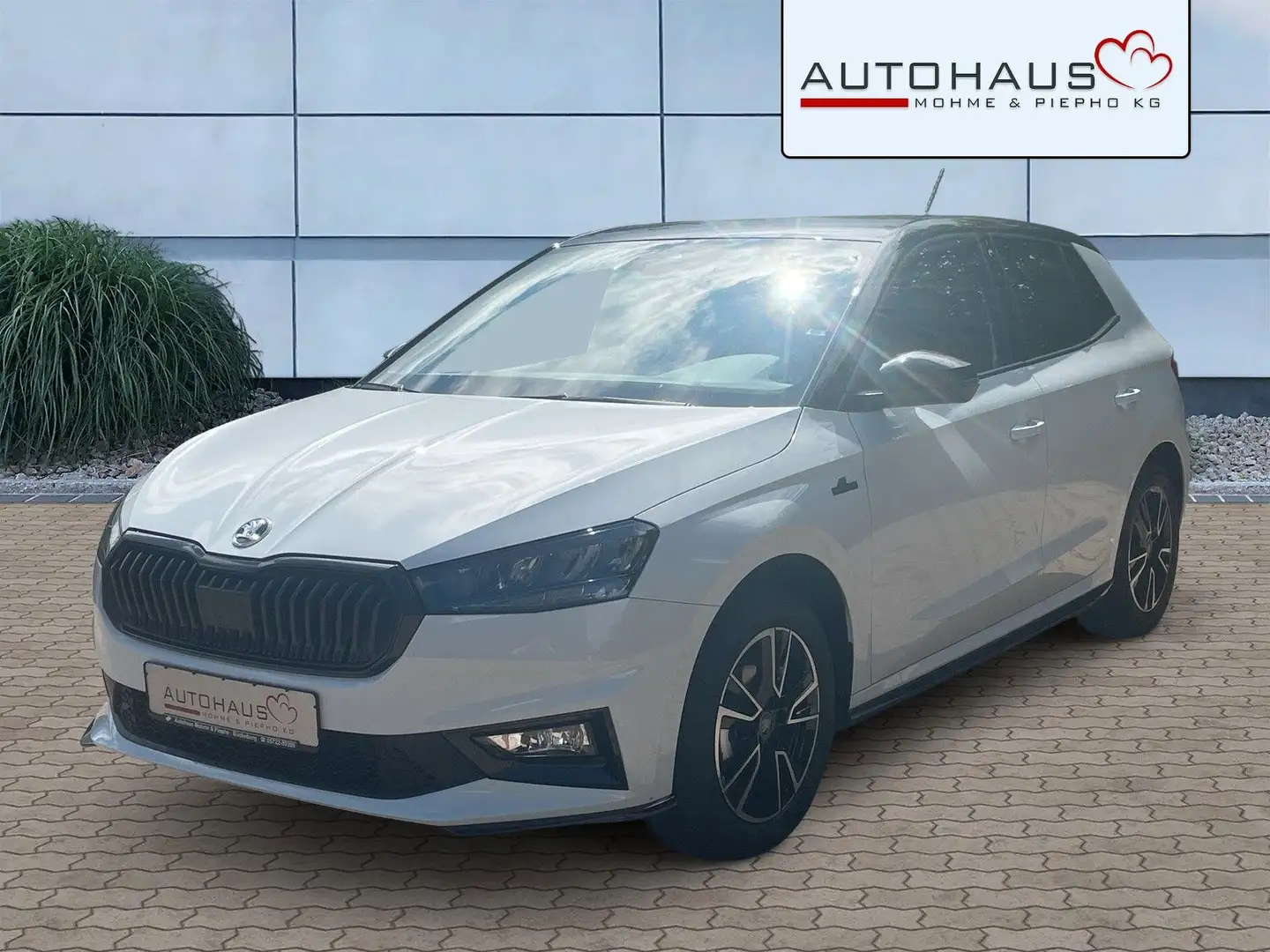 Skoda Fabia Monte Carlo SmartLink, Berganfahrass. Blanc - 2