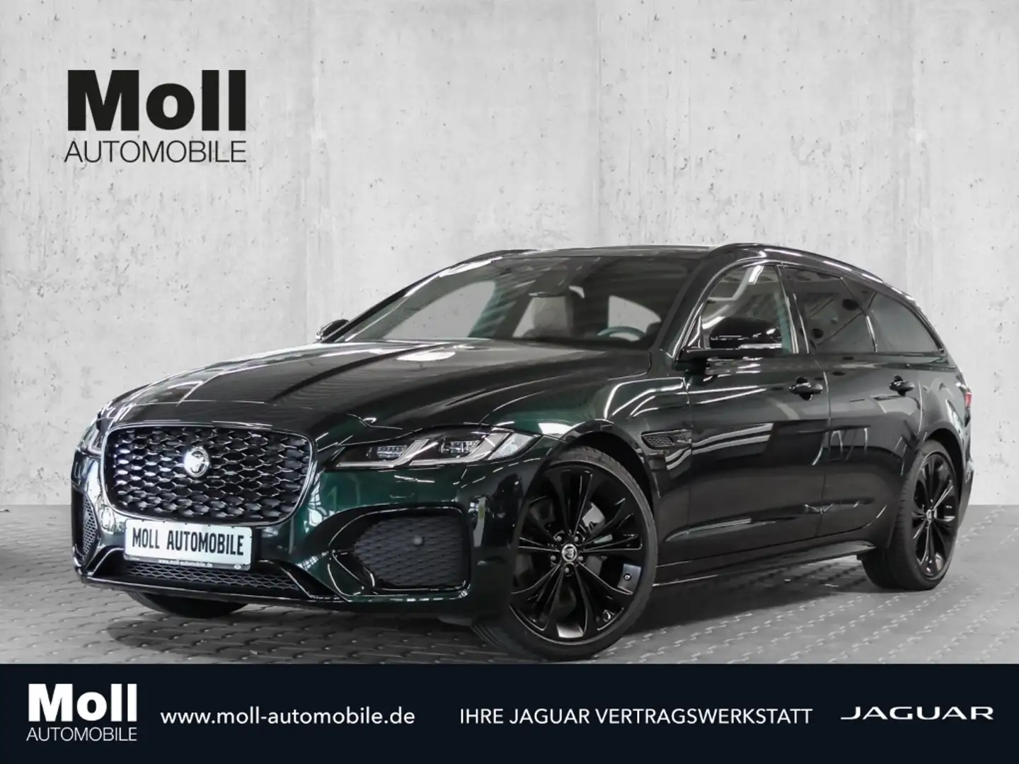 Jaguar XF Sportbrake 300 Sport AWD P300 AD AHK-el. klappb. N Verde - 1
