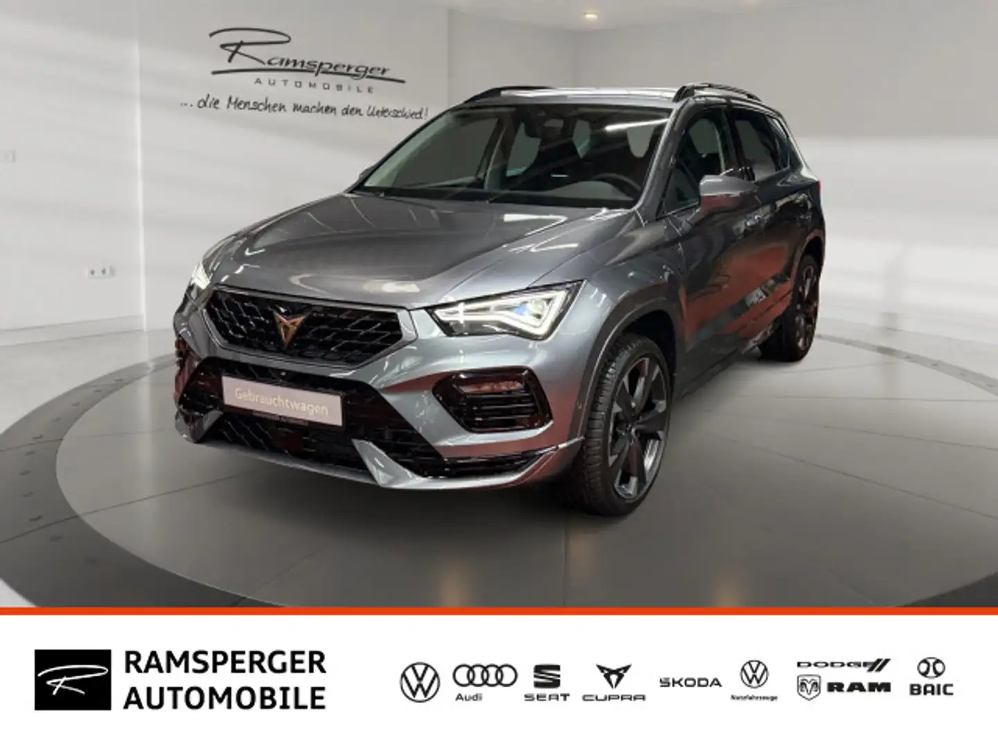 CUPRA Ateca 1.5 TSI DSG LED/Navi/AHK/Assist/uvm. Grau - 1
