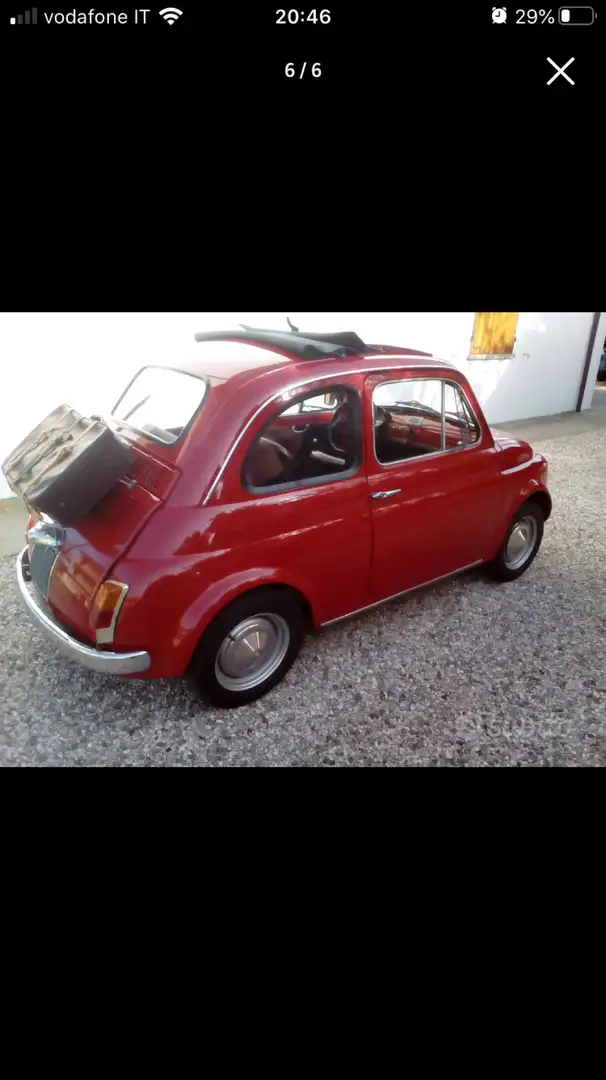 Fiat 500 fiat 500 epoca Rosso - 2