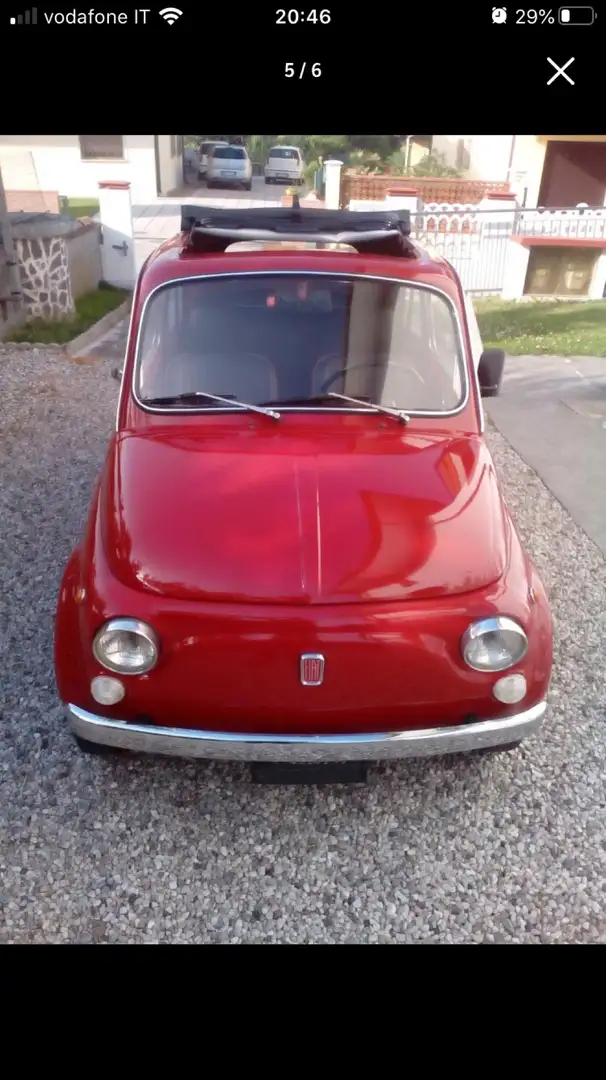 Fiat 500 fiat 500 epoca Rood - 1