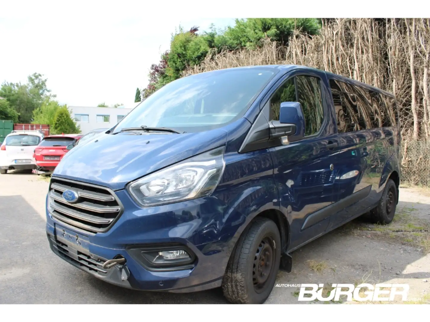Ford Transit Custom Tourneo Motorschaden 2.0 TDCI Klima Schiebetür bei Blau - 1