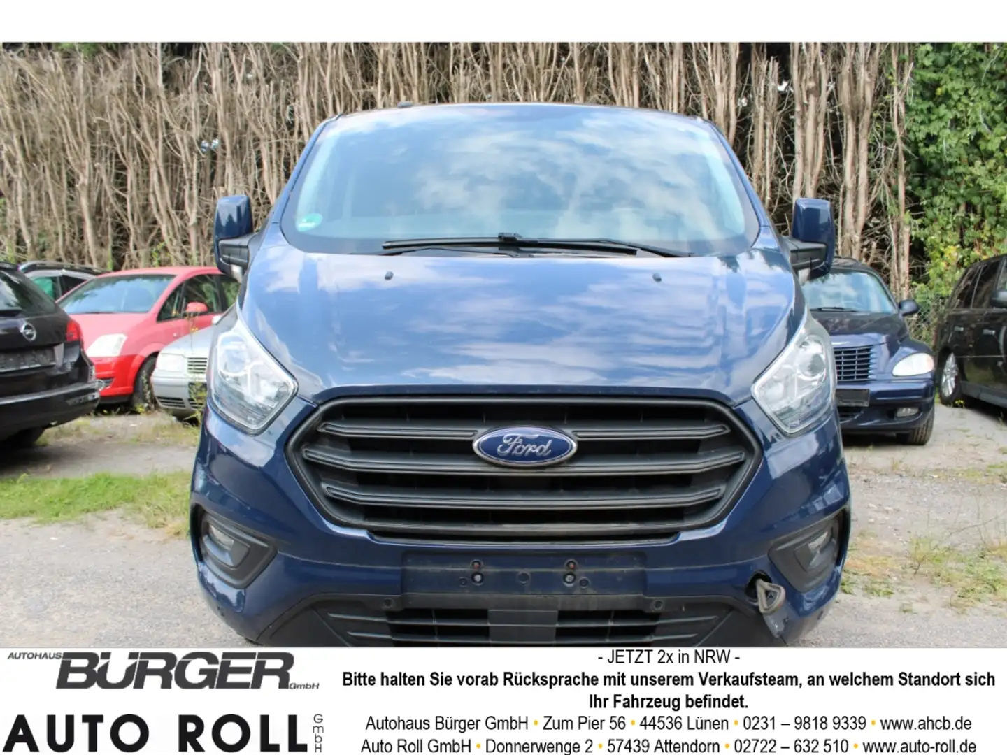 Ford Transit Custom Tourneo Motorschaden 2.0 TDCI Klima Schiebetür bei Blau - 2