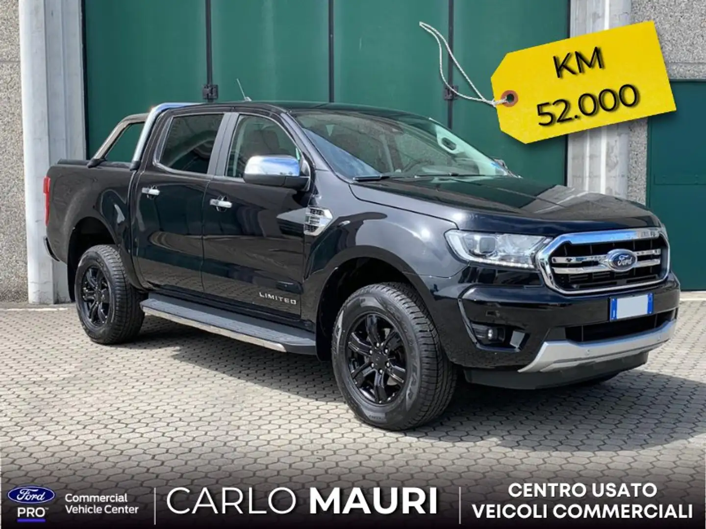Ford Ranger 5 posti 170cv C.Auto Limited | Km: 52.000 Schwarz - 1