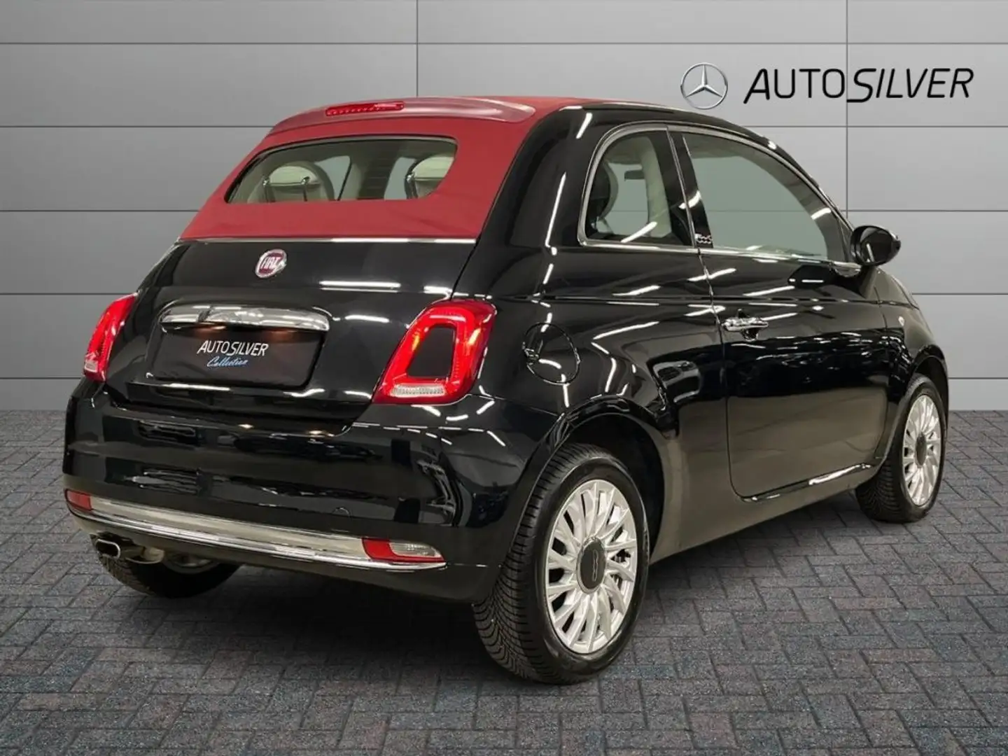 Fiat 500C 1.2 Lounge 69cv Noir - 2
