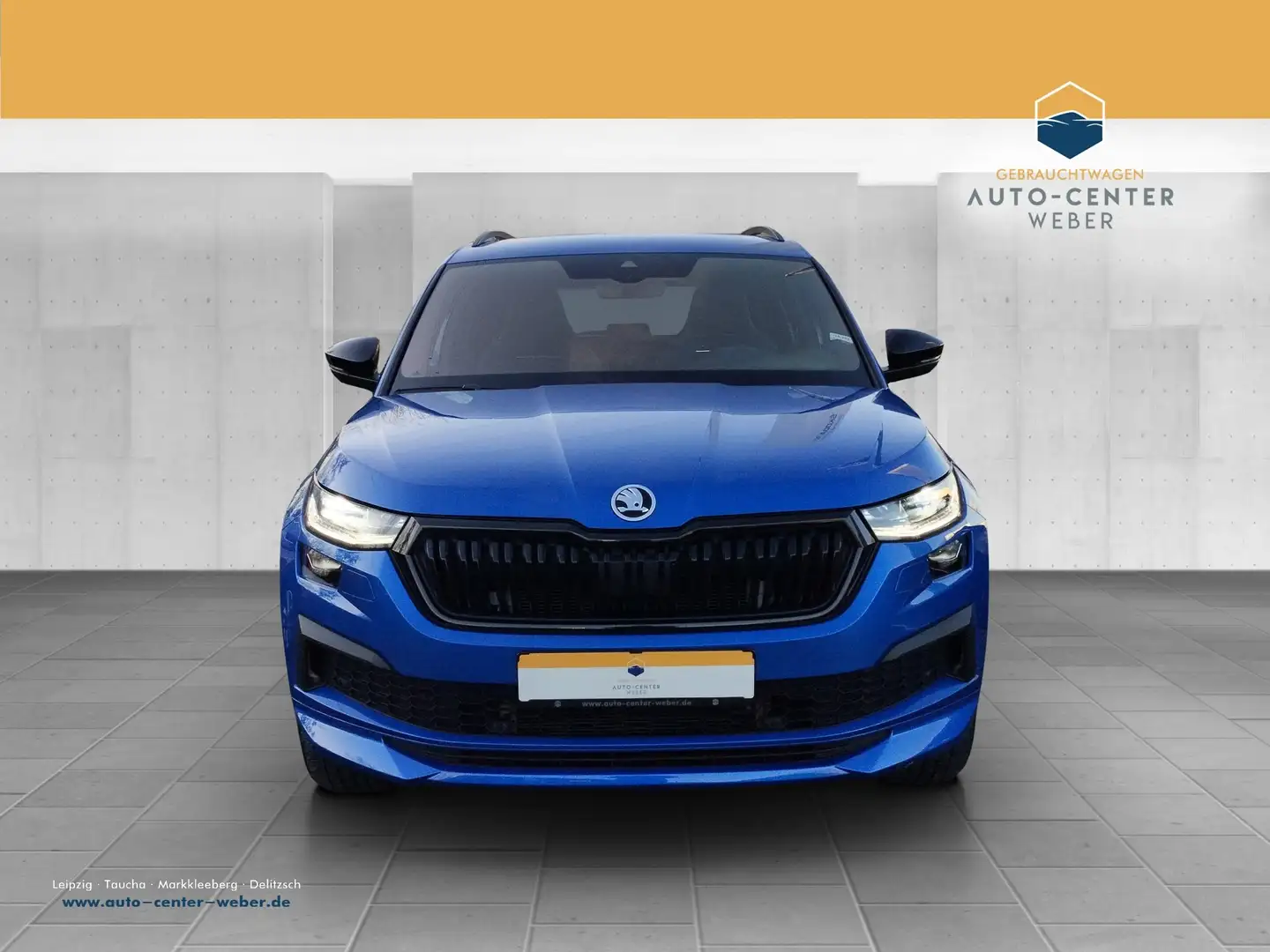 Skoda Kodiaq 2.0 TDI Sportline 4x4 DSG 4xSHZ*ACC*AHK Blau - 2