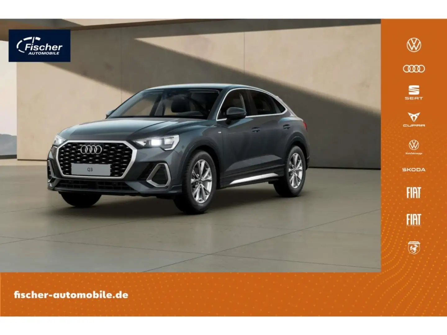 Audi Q3 Sportback 35 TFSI S line Grau - 1