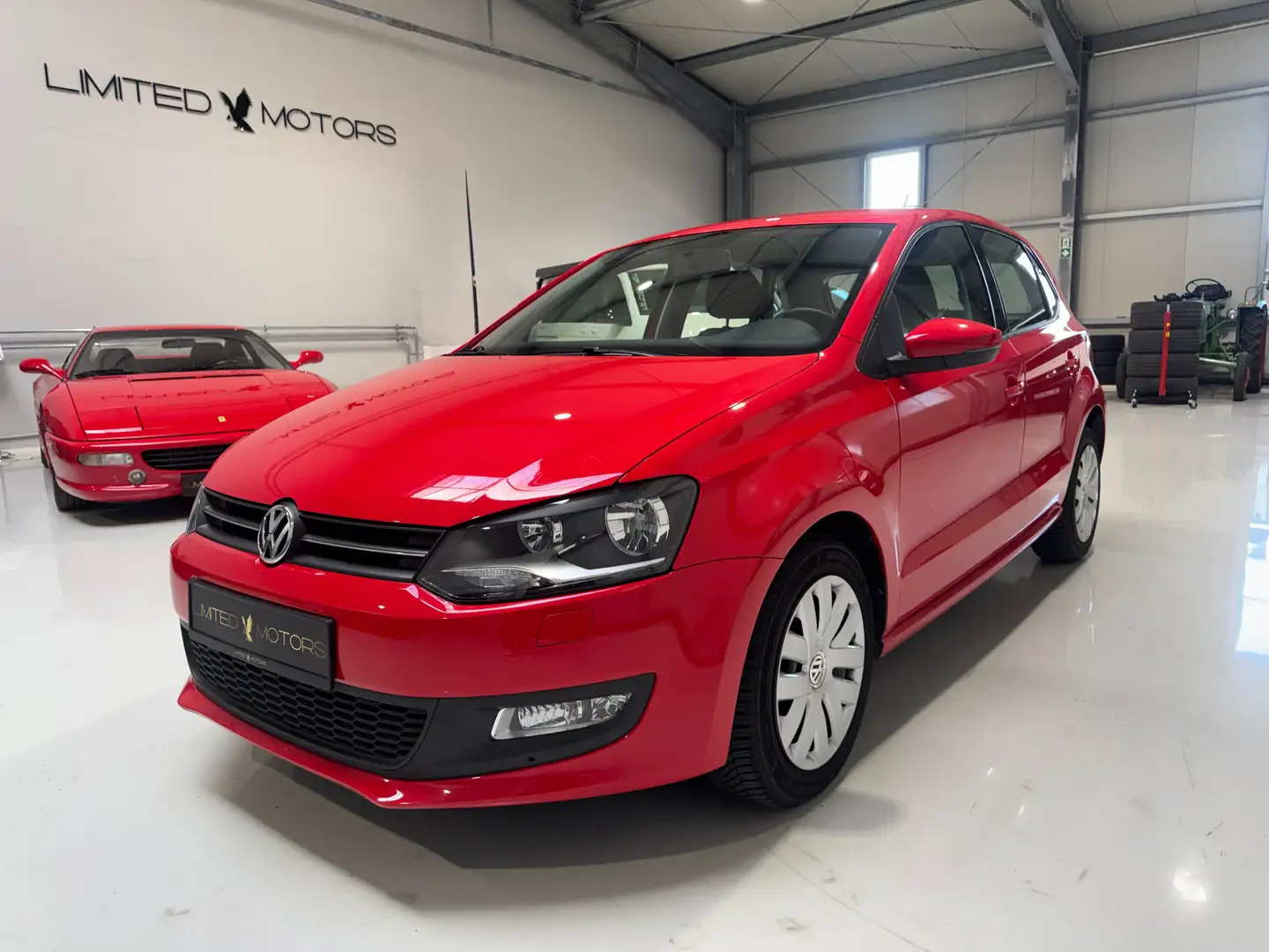 Volkswagen Polo Comfortline 1. Hand Klima PDC Sitzhzg Service neu Rot - 1