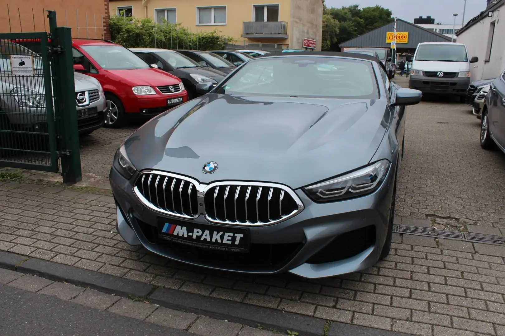 BMW 840 d Cabrio xDrive M Sport/Carbon core/Vollaus. Blau - 1